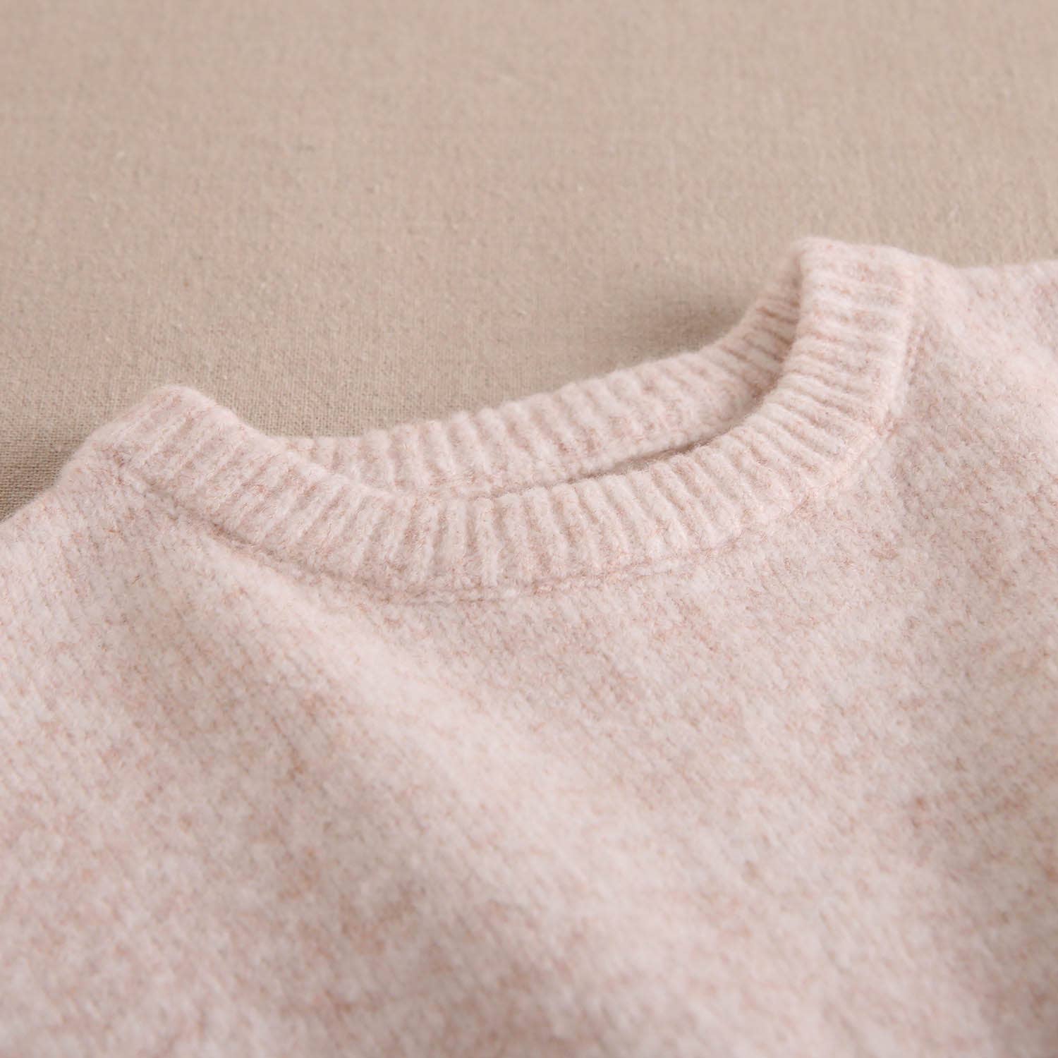 Dadati - Wholesale Knit Sweater - Kids - Beige knitted sweater for boys4