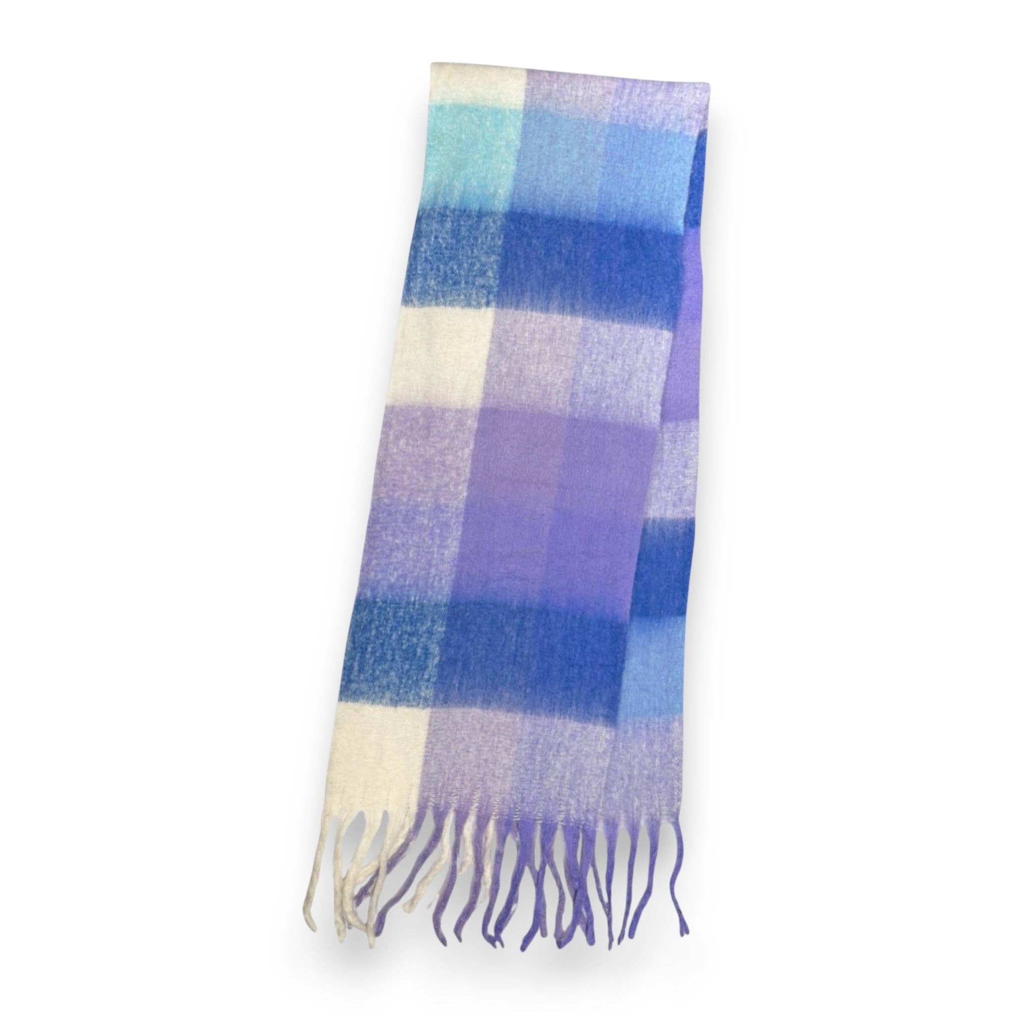Lili Scarves (USA Duties Paid) – Cachecol - Mulher por atacado – Cachecol de Inverno com Estampa Xadrez Macia e Fofa - 15 Cores28