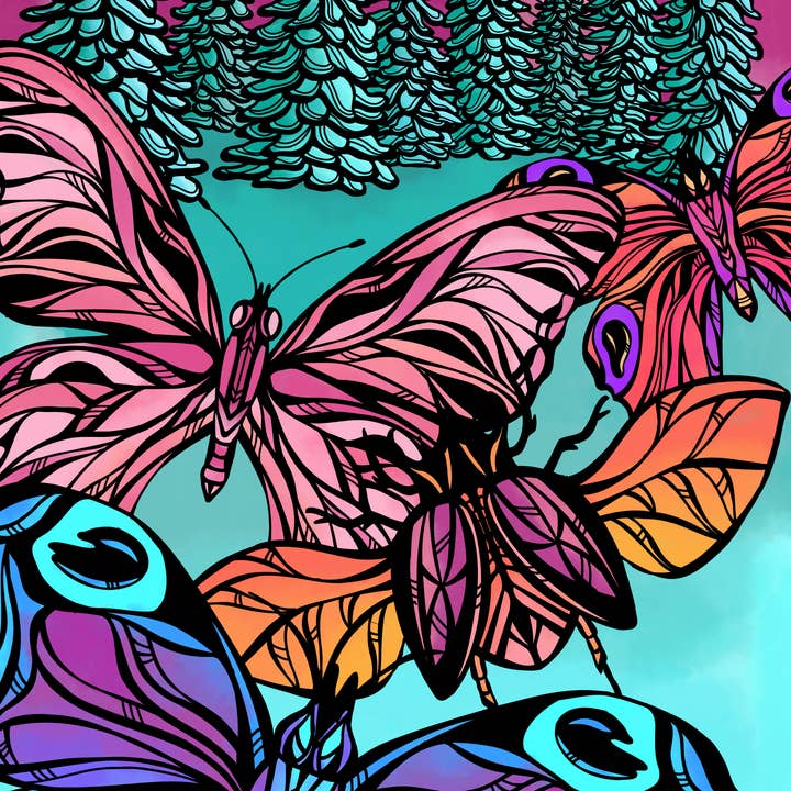 Kylee Firlit Creative - Wholesale Art Print - Lepidoptera Art Print1