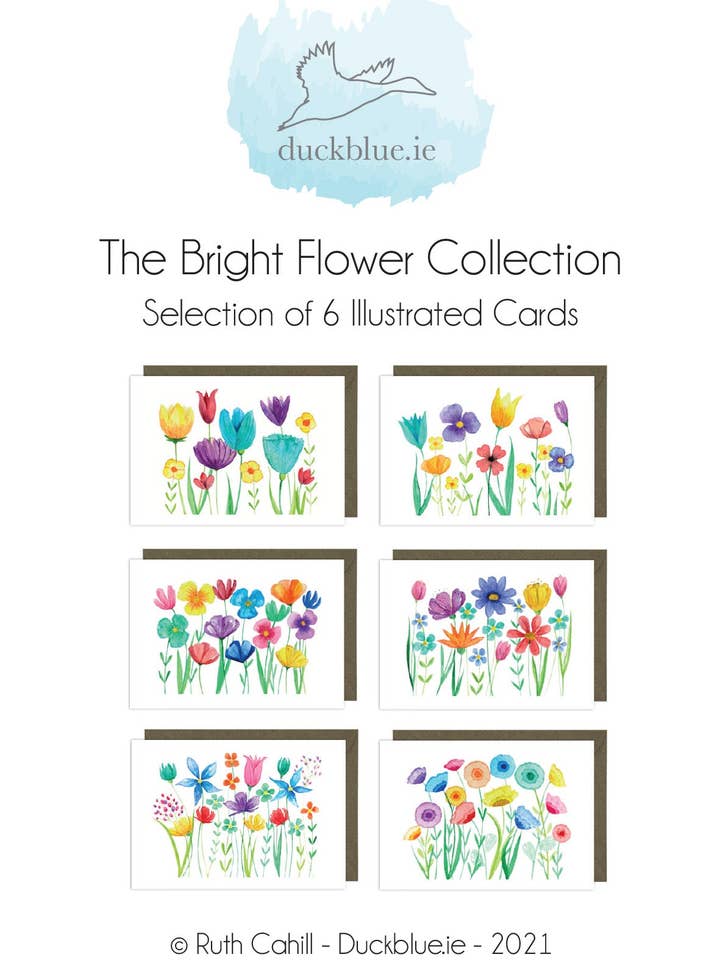 Collezione Bright Flower per la vendita all'ingrosso da parte di Duck Blue®