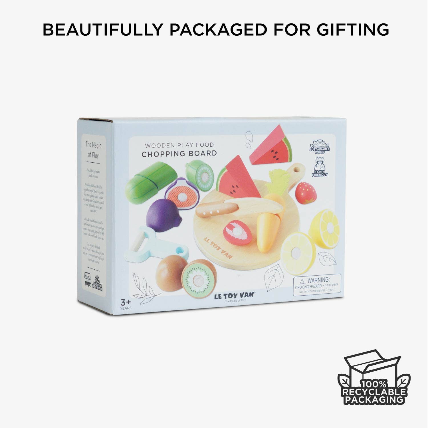 Le Toy Van, Inc. - Wholesale Toy Set - Kids - Wooden Chopping Board & Sliceable Play Food5