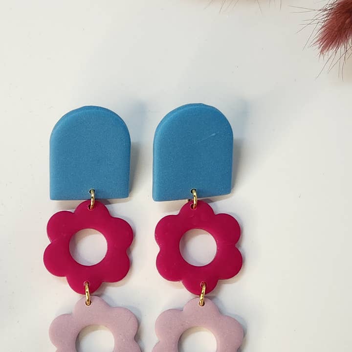 Tons froids à trois niveaux pour la vente par One Of A Kind Clay LLC