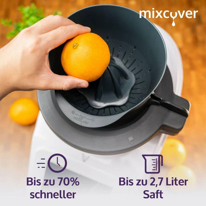 Mixcover GmbH – Großhandel Küchengerät – mixcover Saftpresse/Zitruspresse für Monsieur Cuisine Connect Entsafter