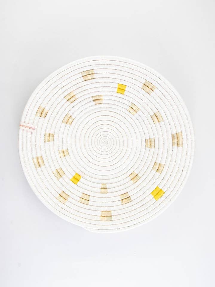 Wall Hanging Made51 | Ikiba Design | Yellow for wholesale by WomenCraft