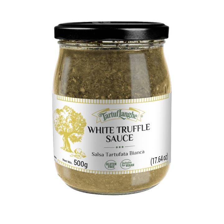 TartufLanghe - Wholesale Sauce - Salsa Tartufata - White Truffle Sauce (130g or 500g)