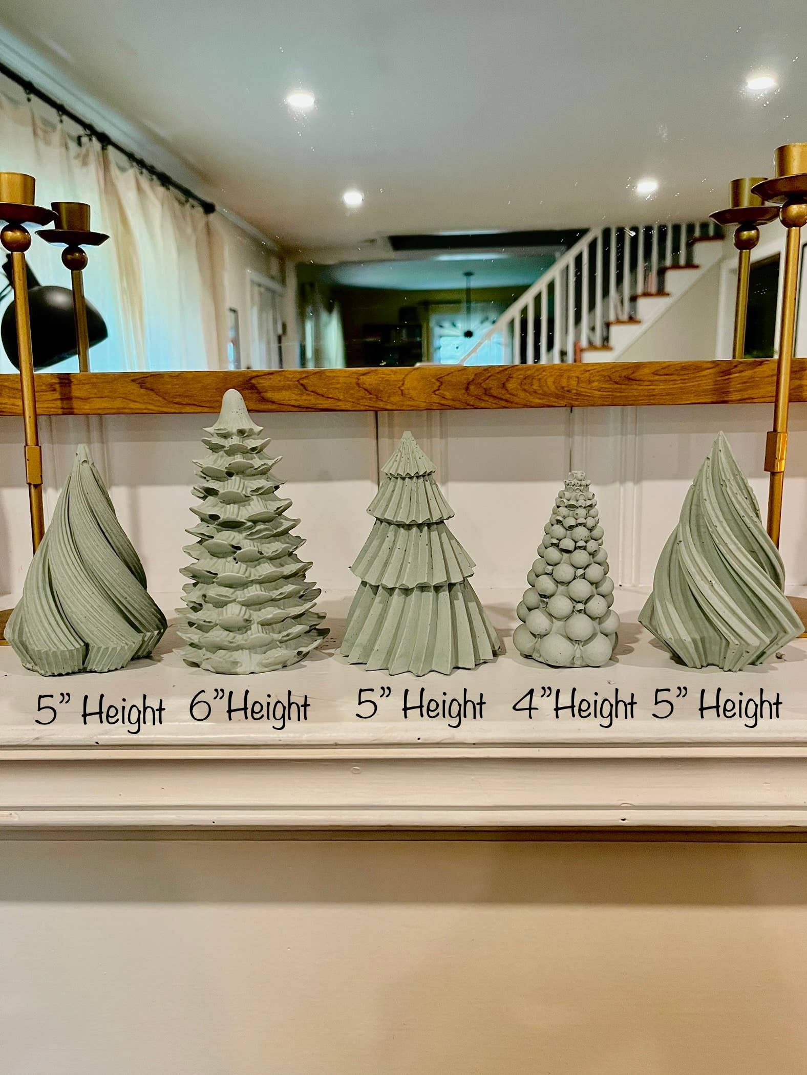 Make My Day Design – wholesale Christmas decoration – Cement Christmas Tree Figurines10