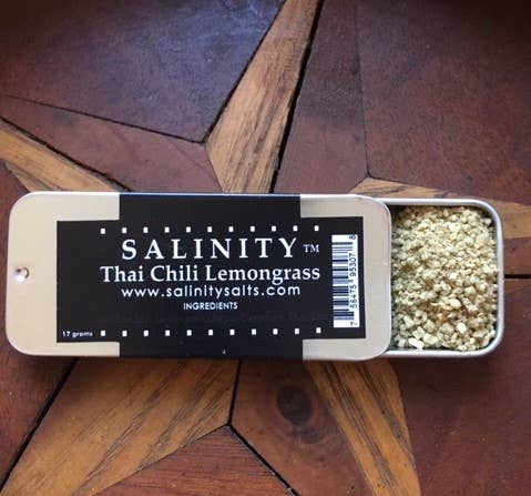 Salinity Finishing Salt - Wholesale Salt - Jar - Thai Chili Lemongrass Finishing Salt5