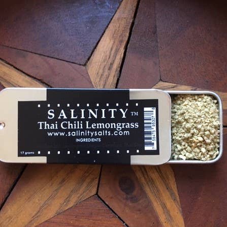 Salinity Finishing Salt - Wholesale Salt - Jar - Thai Chili Lemongrass Finishing Salt5