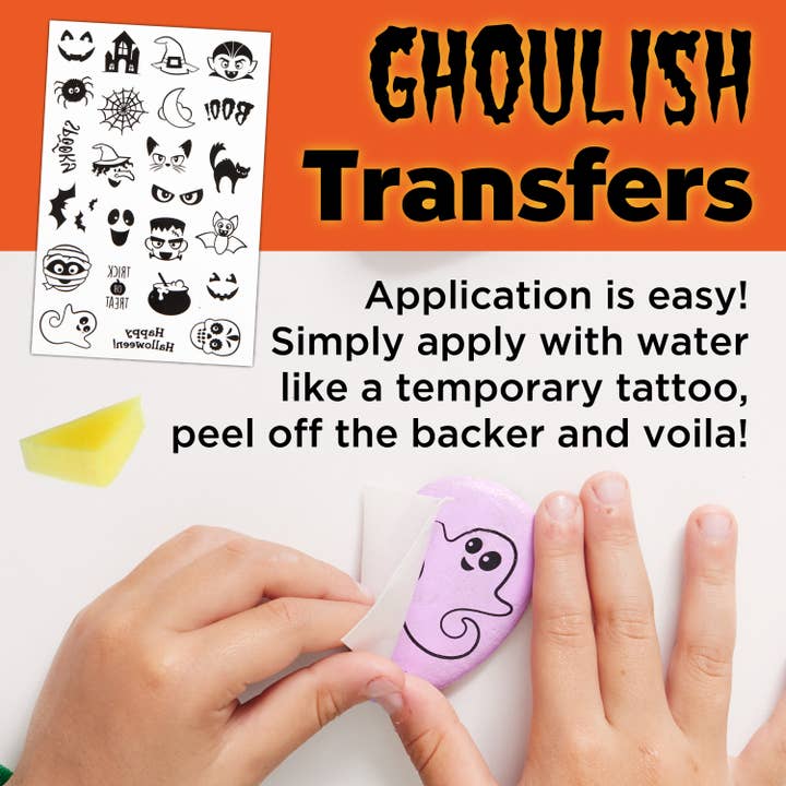 Faber-Castell / Creativity for Kids - Wholesale DIY Craft Kit - Kids - Halloween Hide & Seek Rock Painting Craft Kit for Kids