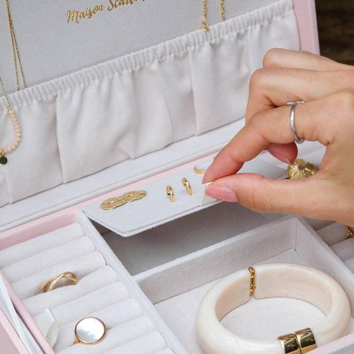 Maison Scarlett - Vendita all'ingrosso Portagioie/organizer per gioielli - Portagioie Louise PU4