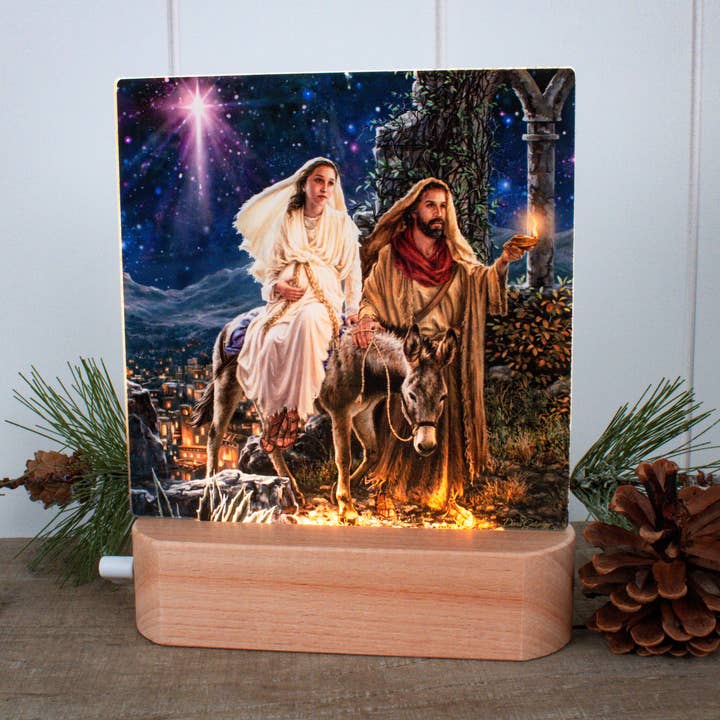 Journey to Bethlehem Night LED Nightlight for wholesale by Glow Decor