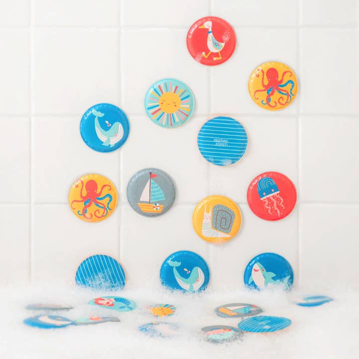 Stephen Joseph Gifts - Wholesale Bath toy – Baby - Memory Bath Game1