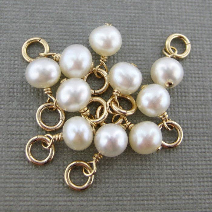 CY Design Studio - Wholesale Individual Charm/Pendant - Add a Freshwater Pearl Dangle1