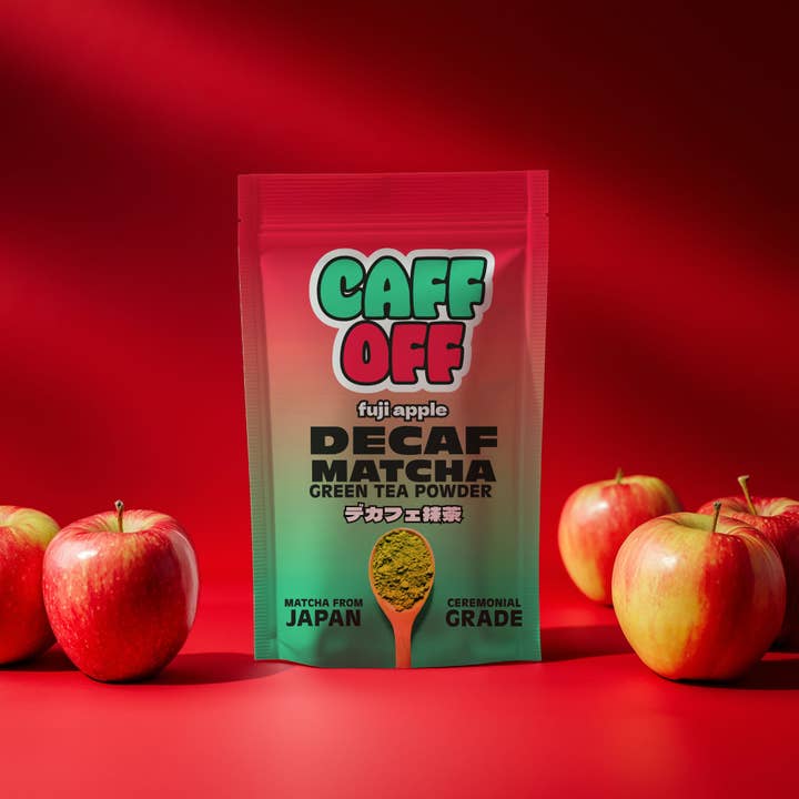 Caff Off - Wholesale Health/Detox Tea - Fuji Apple Decaf Matcha