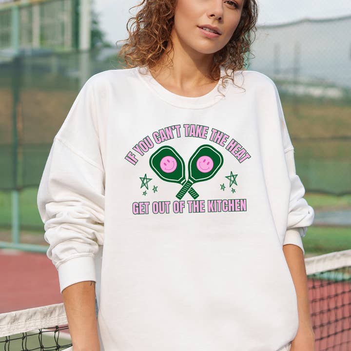 Champagne Club, Pickleball, Sweatshirt, Graphic Apparel for wholesale by Bash