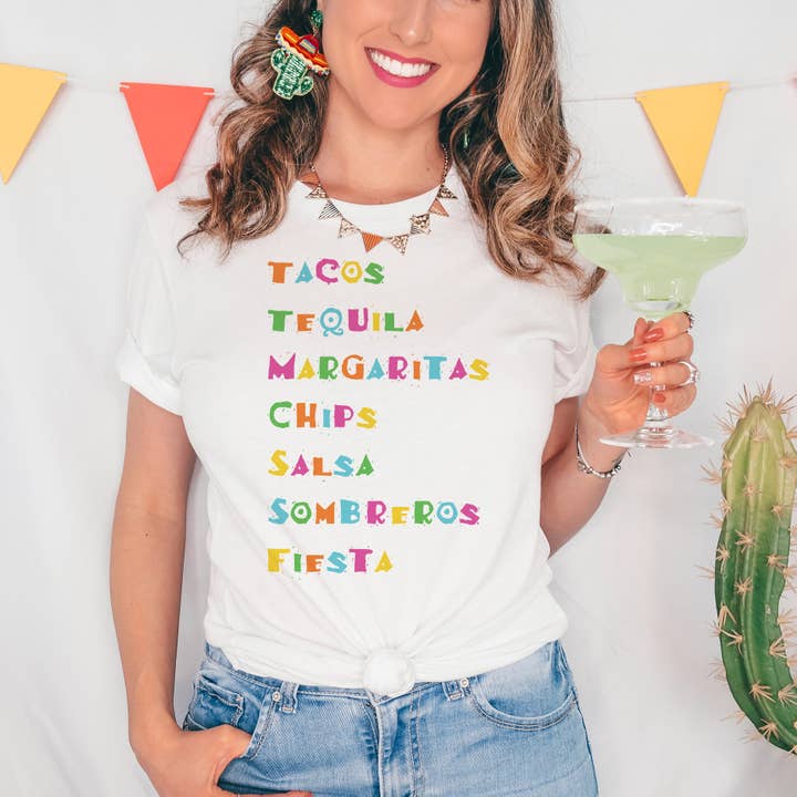 Cinco De Mayo Skjorte for engroshandel hos femfetti