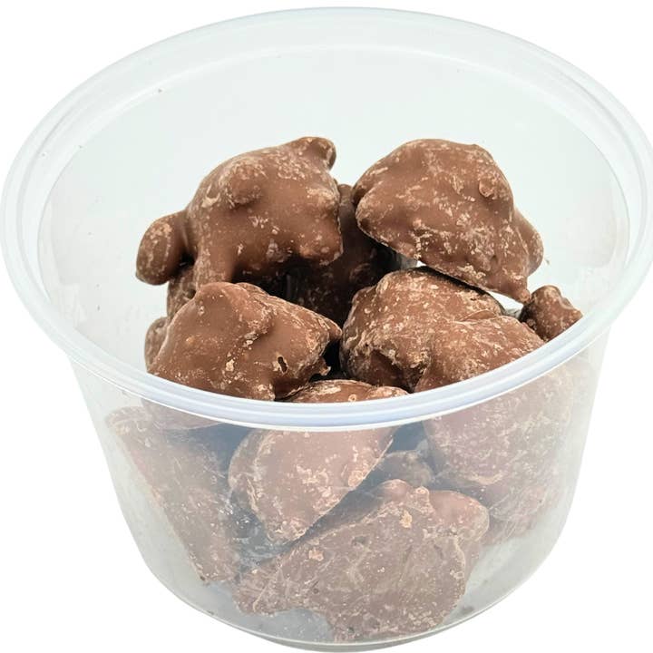 Martin's Country Store LLC - Wholesale Chocolate Covered Sweets - CHOCOLATE MAPLE NUT CLUSTER 8oz