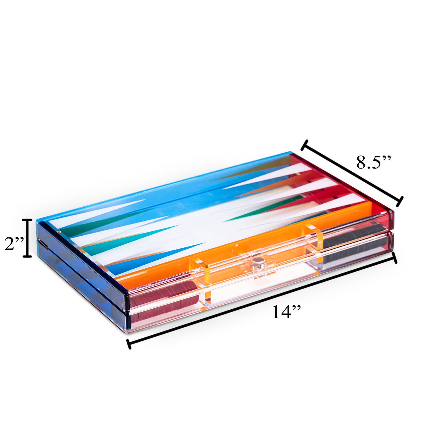 BeyBerk International - Wholesale Board Game - Acrylic Backgammon Set4