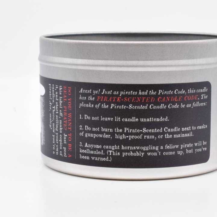JD and Kate Industries - Wholesale Novelty Candle - Pirate Scented Candle