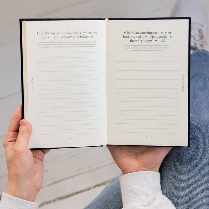 Bedside Business Plan - Wholesale Journal/Diary - Bedside Business Plan - Guided Journal & Gift6