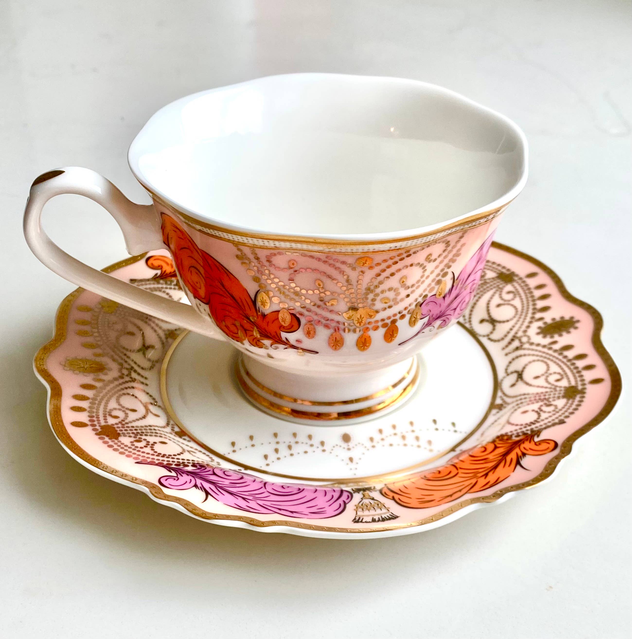 misshavishamscuriosities - Wholesale Tea Set - Dita Von Teese showgirl cup and saucer4