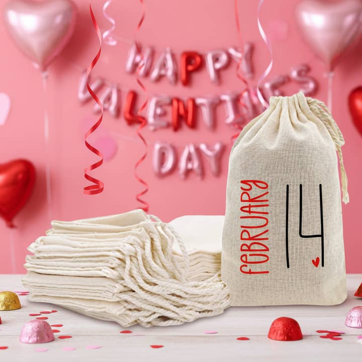 Valentines Day Bags - Party Favors - grab bags - goody bags for wholesale by Threelilducks