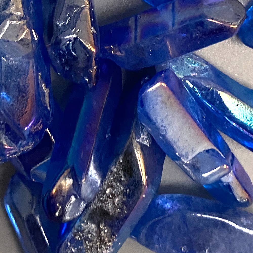 VIE – wholesale Spiritual stone/crystal – Electroplated Quartz Points, 2-3cm, Single26