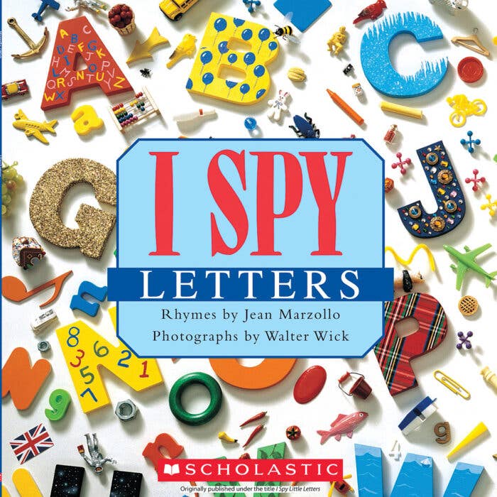 Scholastic - Wholesale Preschool Book (3-5) - I Spy Letters