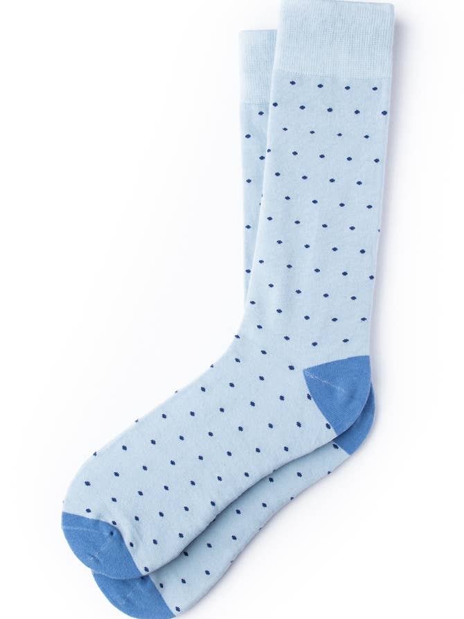 Dapper Dots Sock Carded Cotton by Alynn for wholesale by Alynn