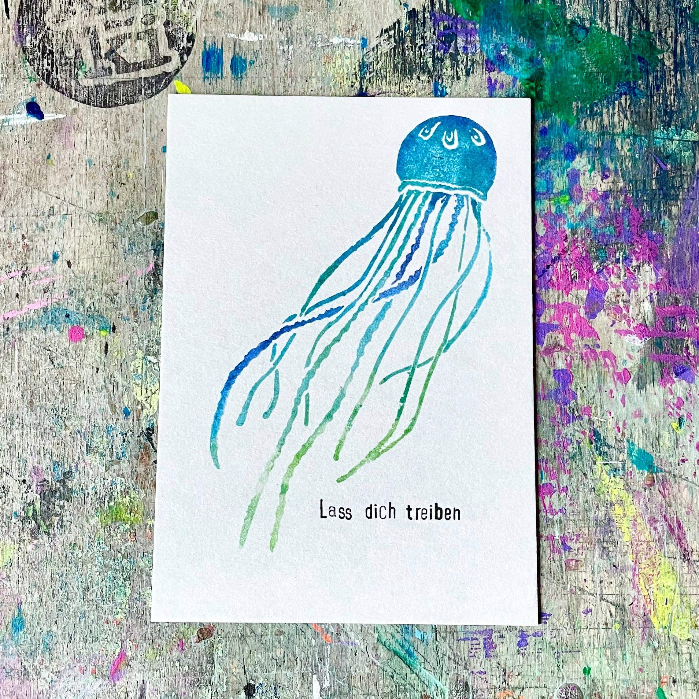 kuki - Wholesale Postcard - "Let Yourself Drift" kuki Postcard Set of 106