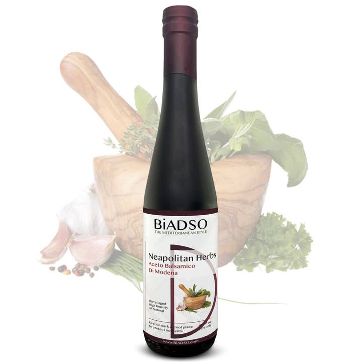 Neapolitan Herb Balsamic Vinegar for wholesale by BiADSO