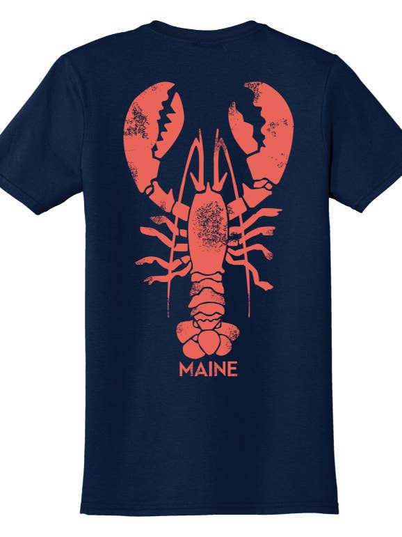 Giant Vintage Lobster T-shirt for wholesale by Woods & Sea