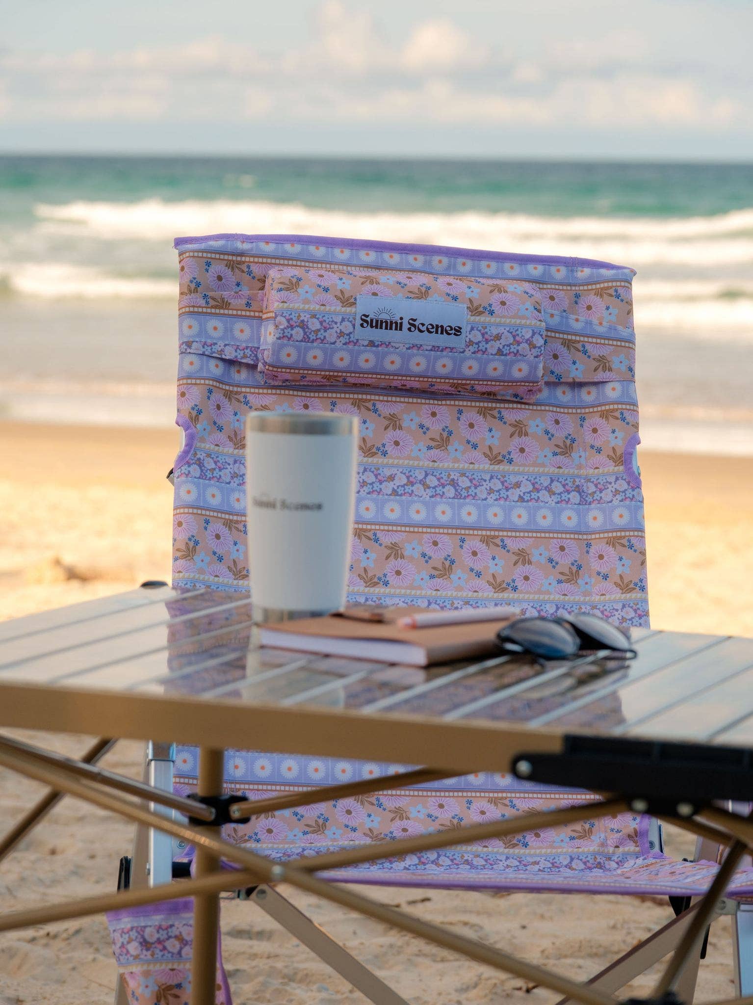 Sunni Scenes - Wholesale Patio table - Lavender Camping Table3