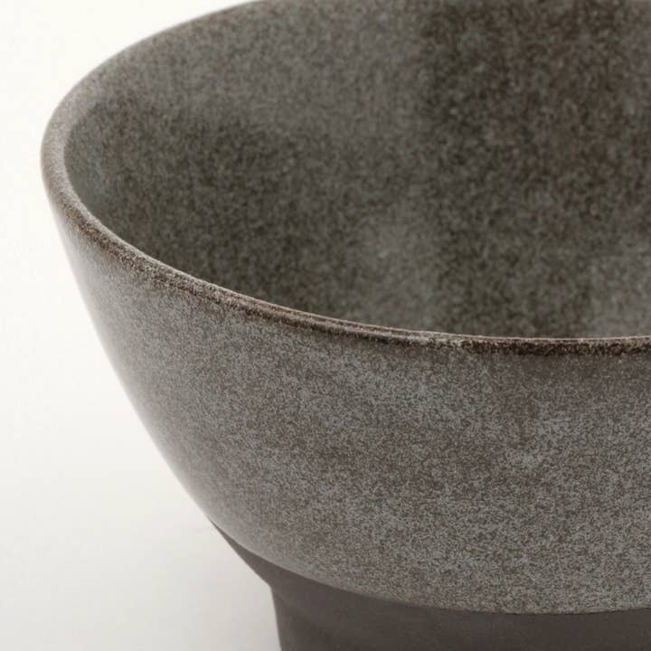 LAKOLE - Wholesale Bowl - Mino Ware Black Soil Rice Bowl Classic Black