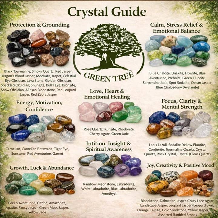 Green Tree – wholesale Spiritual stone/crystal – Green Aventurine 'A' Tumbled Stones 200 gr3