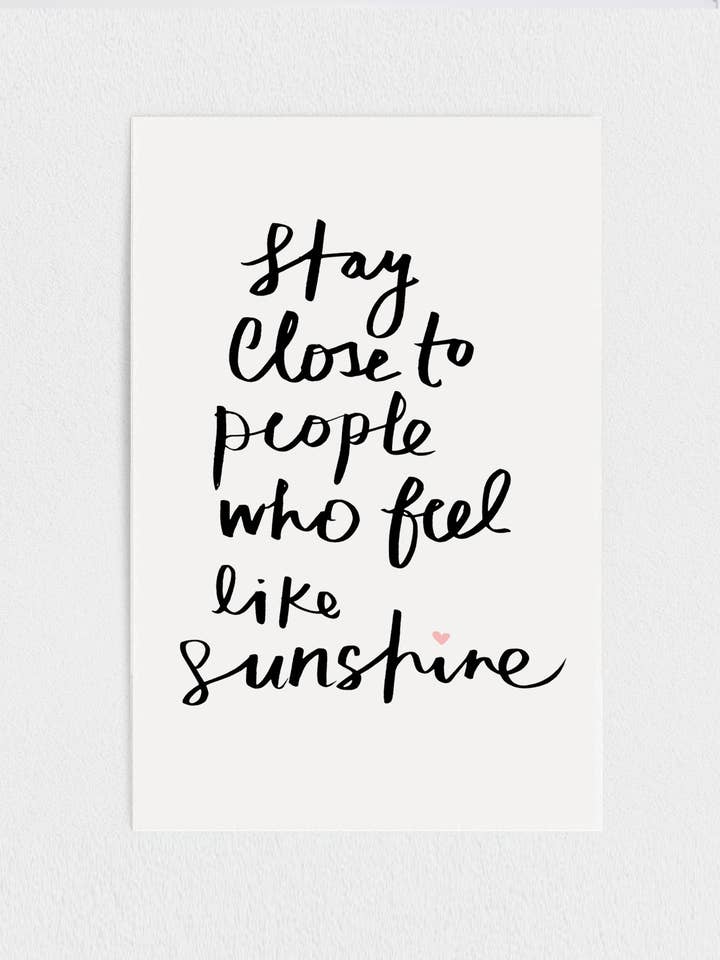 SUNSHINE - PAPIEREN PRINT voor wholesale door Art of Marina