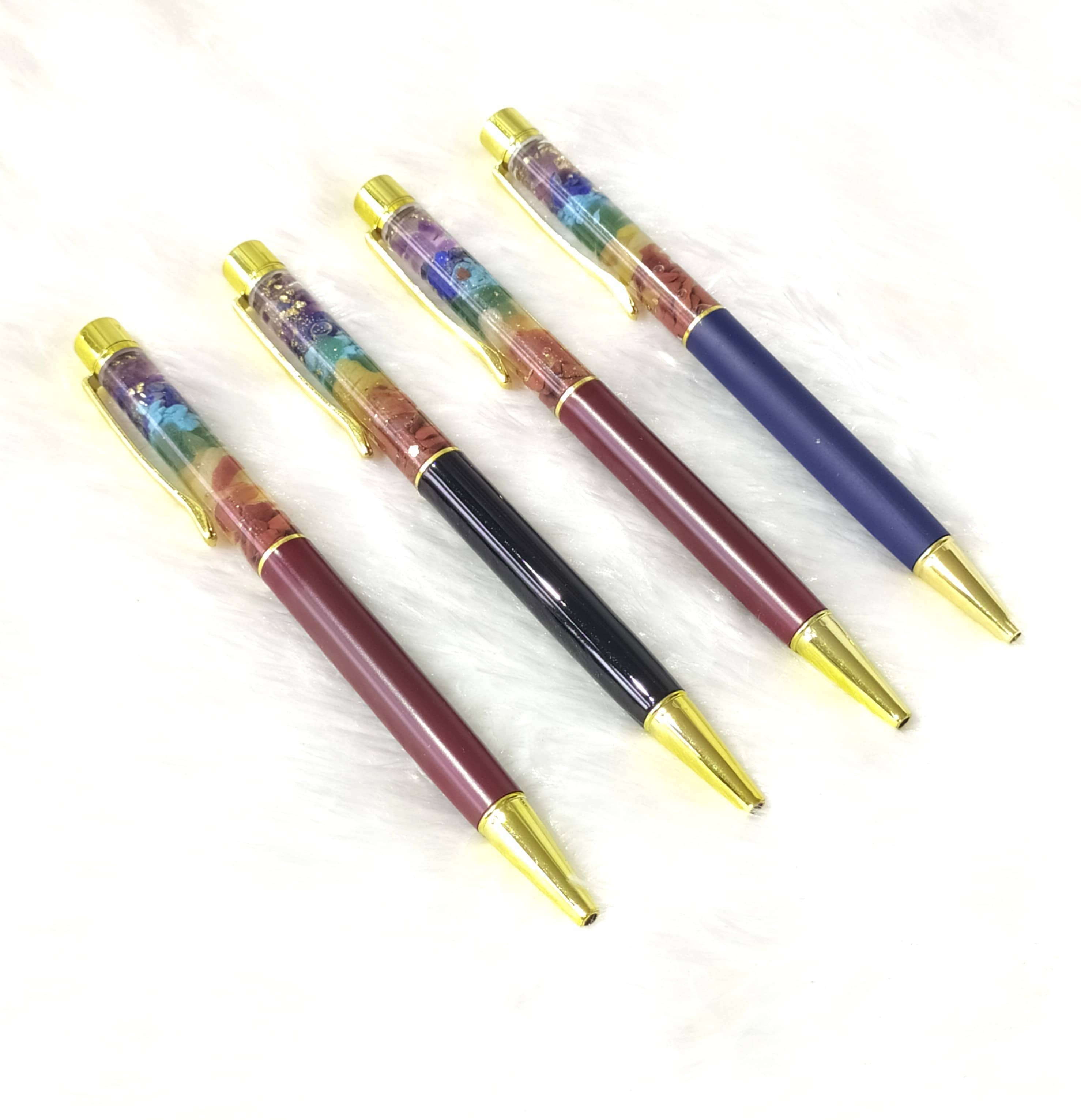 Soothing Crystals - Vente Stylos - Stylo Cristal 7 Chakras | Stylo de Manifestation et de Guérison4