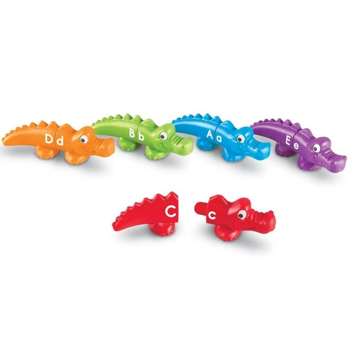 Snap-n-learn™ Alphabet Alligators for wholesale by Learning Resources