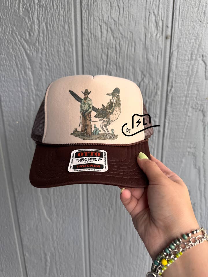 Boné de camionista Run n gone por atacado de CraftsbysummerlynnLLC