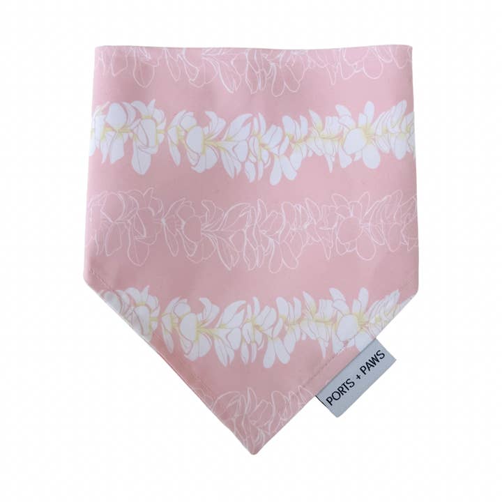 BANDANA DE SECAGEM RÁPIDA - PLUMERIA LEI por atacado de Ports and Paws