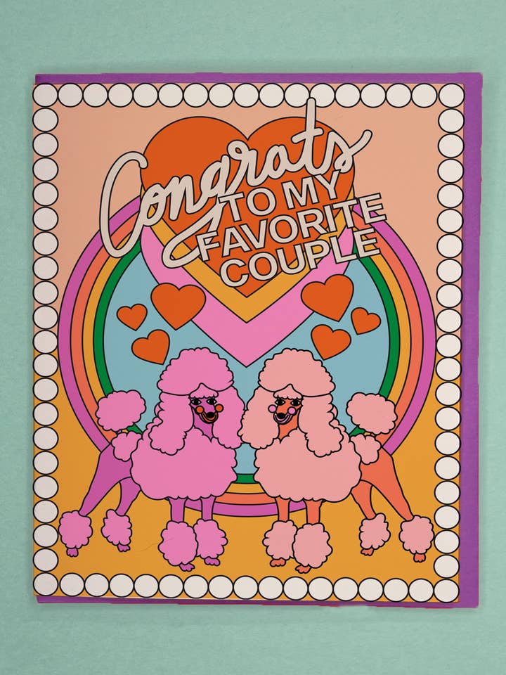 Kaart - Favoriet Koppel Poedels voor wholesale door Ash + Chess