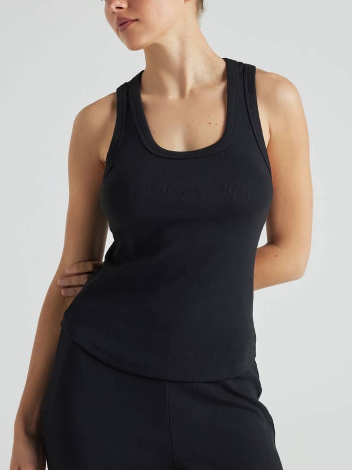 Serene Rib Tank for wholesale by Losano