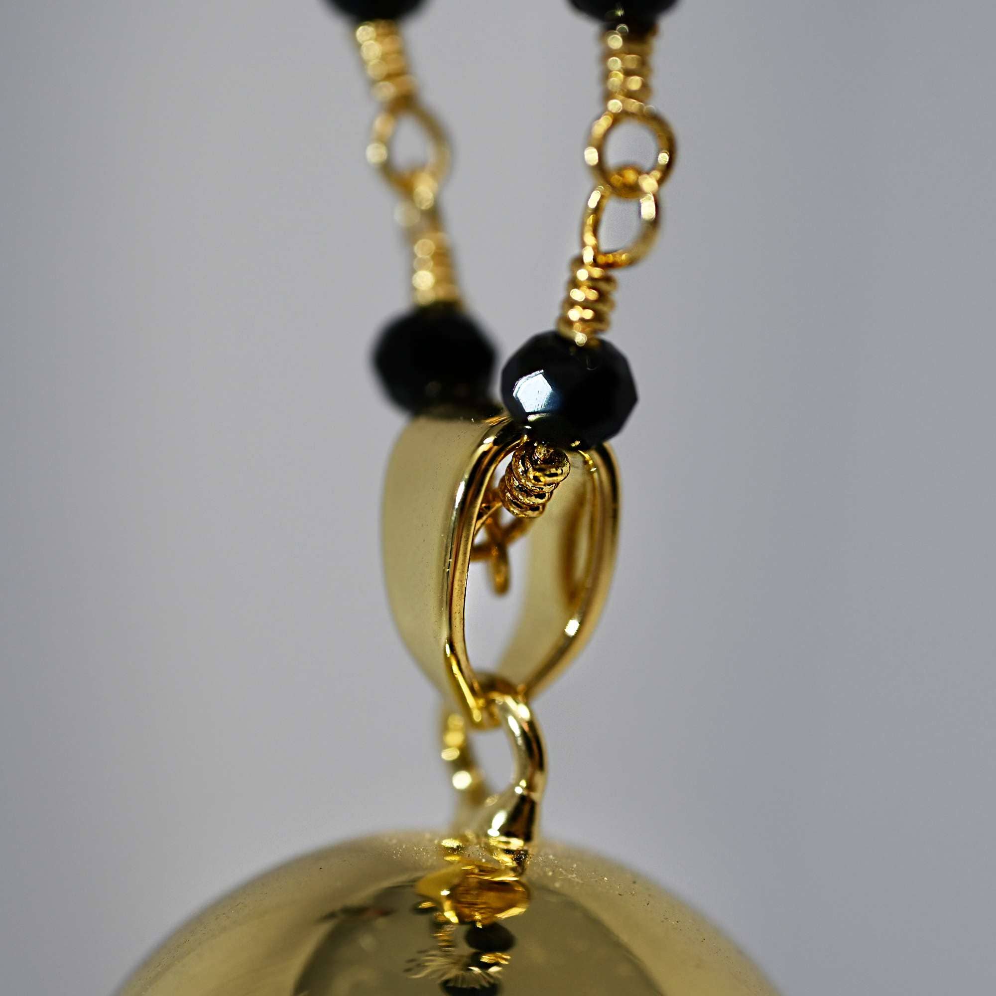 Irréversible - Wholesale Pendant/Charm Necklace - Bola de grossesse or lisse - CHARLOTTE2