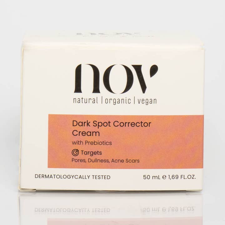 NOV Naturlig økologisk Vegan DARK SPOT CORRECTOR CREAM med præ for engroshandel hos NOV NATURAL ORGANIC VEGAN