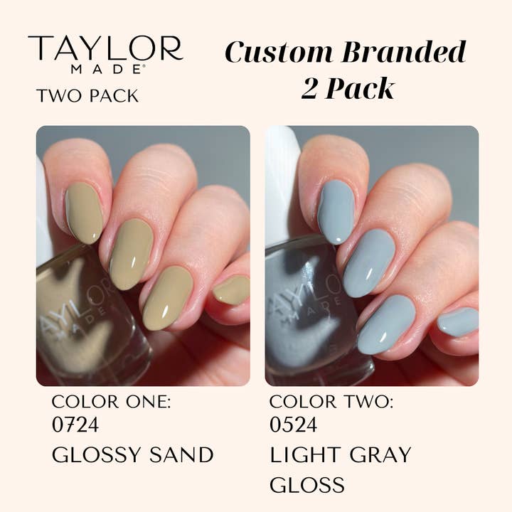 Taylor Made Polish - Vendita all'ingrosso Smalto per unghie - Smalto per unghie personalizzato: confezione da 2 a lunga tenuta + vegano + non tossico73