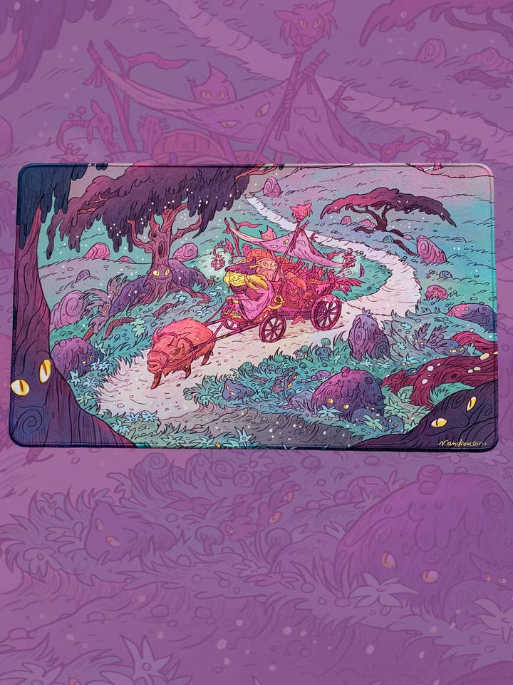 Lorwyn Eclipse Bundle Box Art Play-Mat for wholesale by Natalie Andrewson