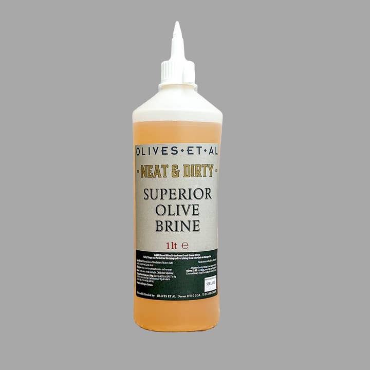 Olives Et Al – Großhandel Cocktailmischung/-sirup – Neat & Dirty Superior Olivenlake1