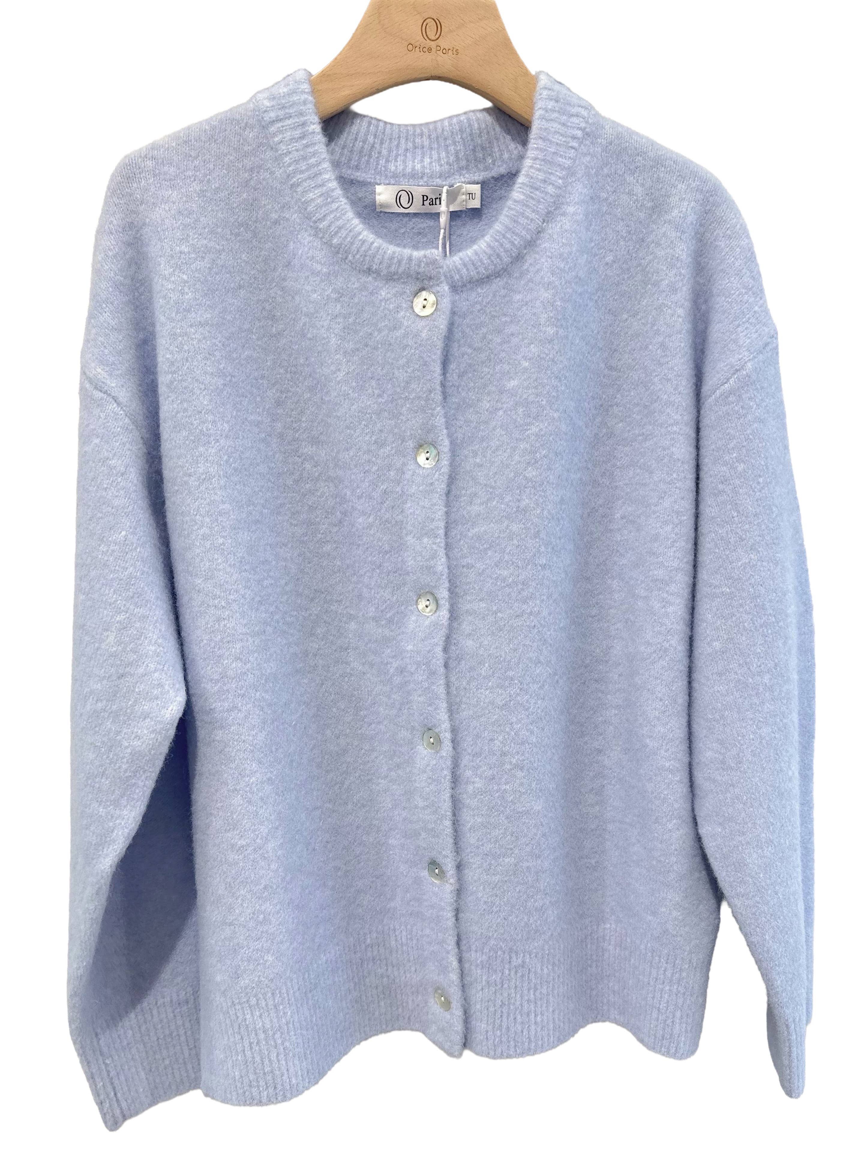 Orice - Wholesale Cardigan – Women’s - Crew neck wool sweater - Orice