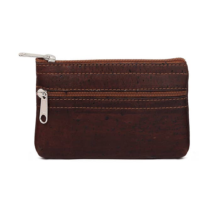 Portafoglio marrone in sughero per la vendita all'ingrosso da parte di Artelusa