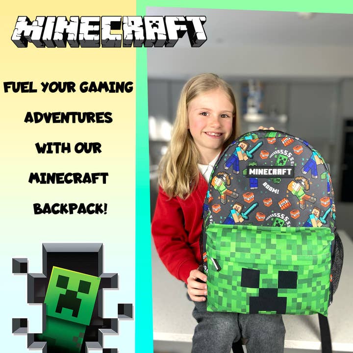 Fringoo Group Ltd - Wholesale Backpack - Kids - Backpack - Minecraft4